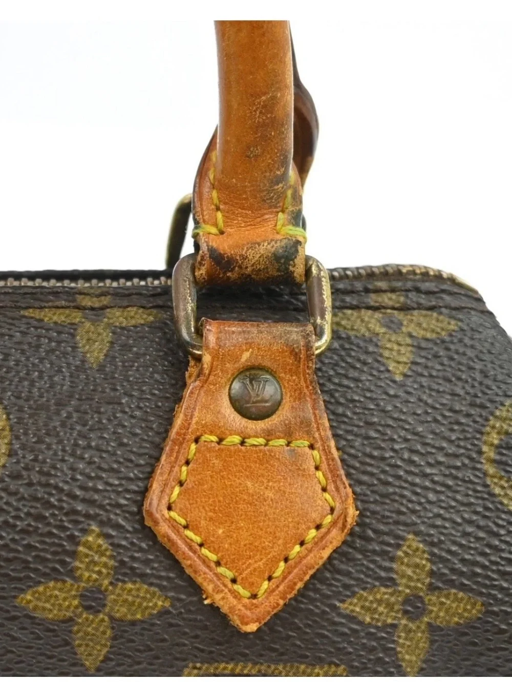 Authentic Louis Vuitton rare Mini speedy sac with strap